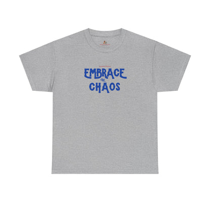 Workplace Wisdoms 'Embrace the Chaos' Heavy Cotton Tee