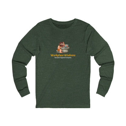 Workplace Wisdoms Logo Long Sleeve Tee