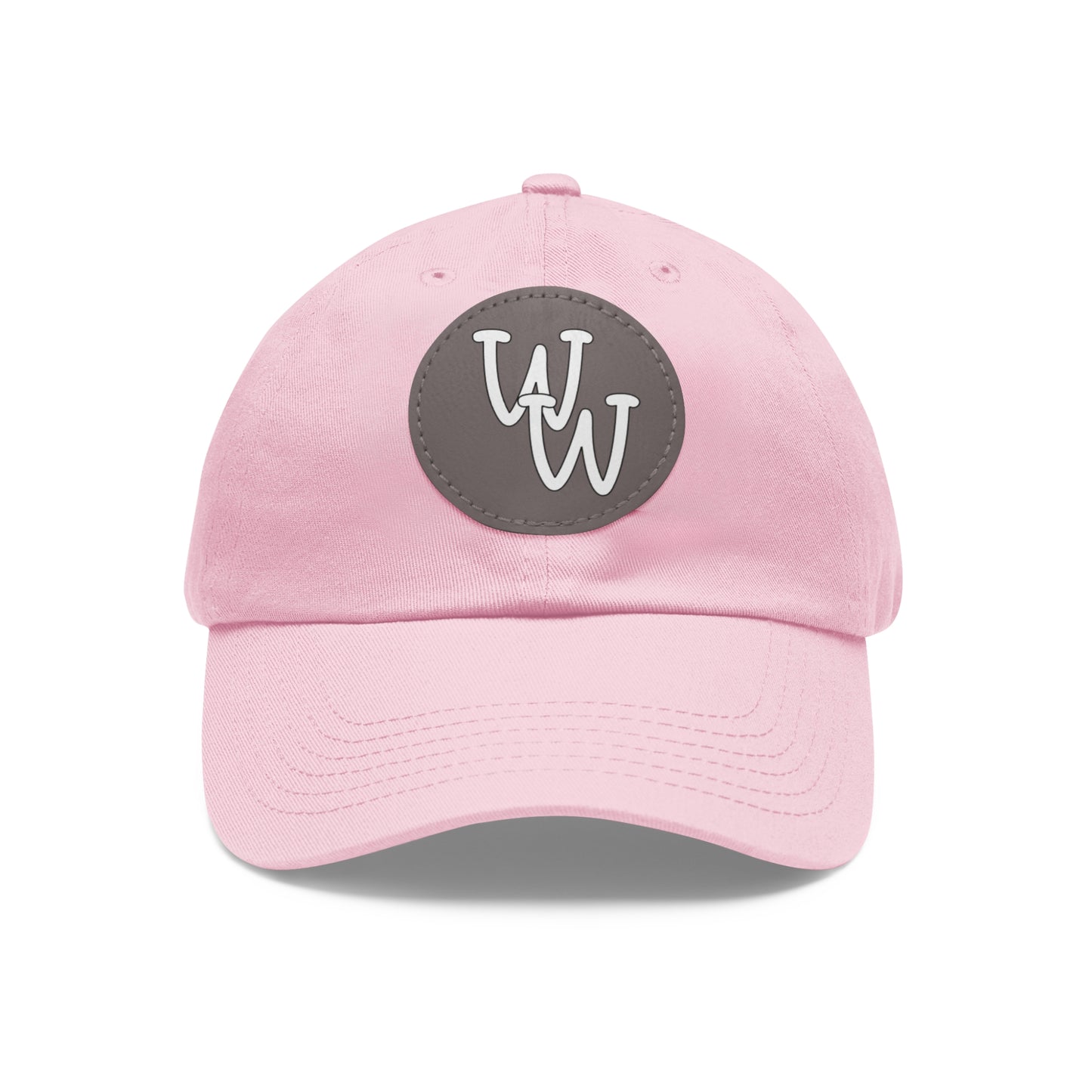 Workplace Wisdoms Logo Hat with Leather Patch (Round)