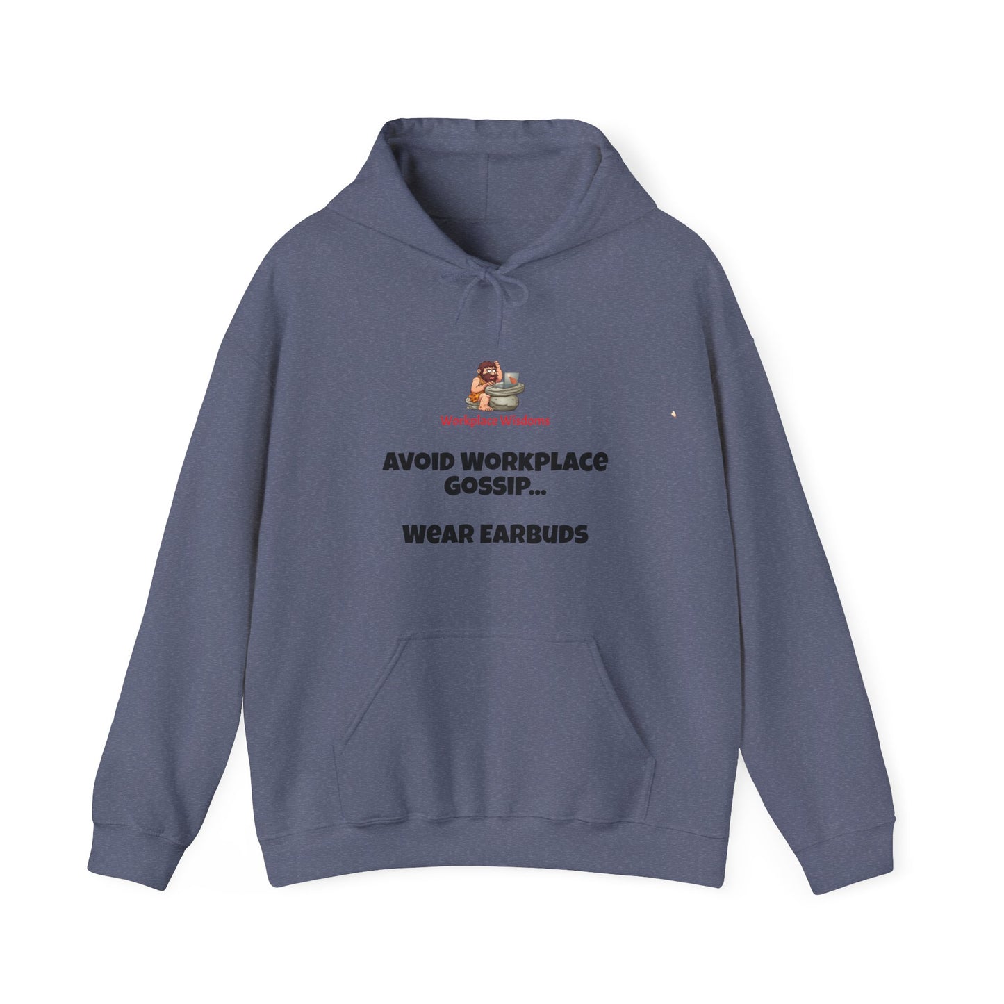 Workplace Wisdom 'Gossip' Heavy Hooded Sweatshirt