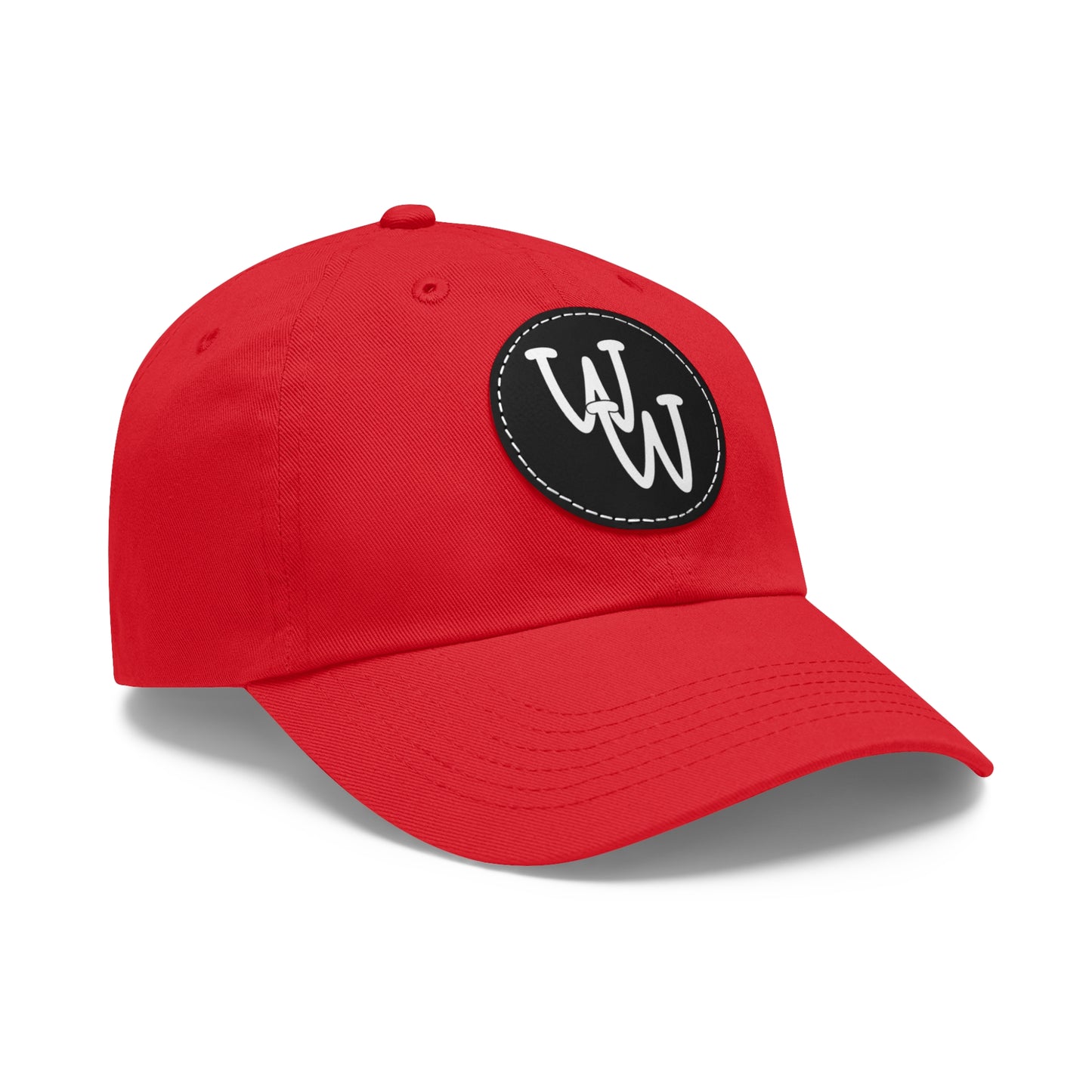 Workplace Wisdoms Logo Hat with Leather Patch (Round)