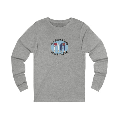 Workplace Wisdoms 'Long Week' Long Sleeve Tee