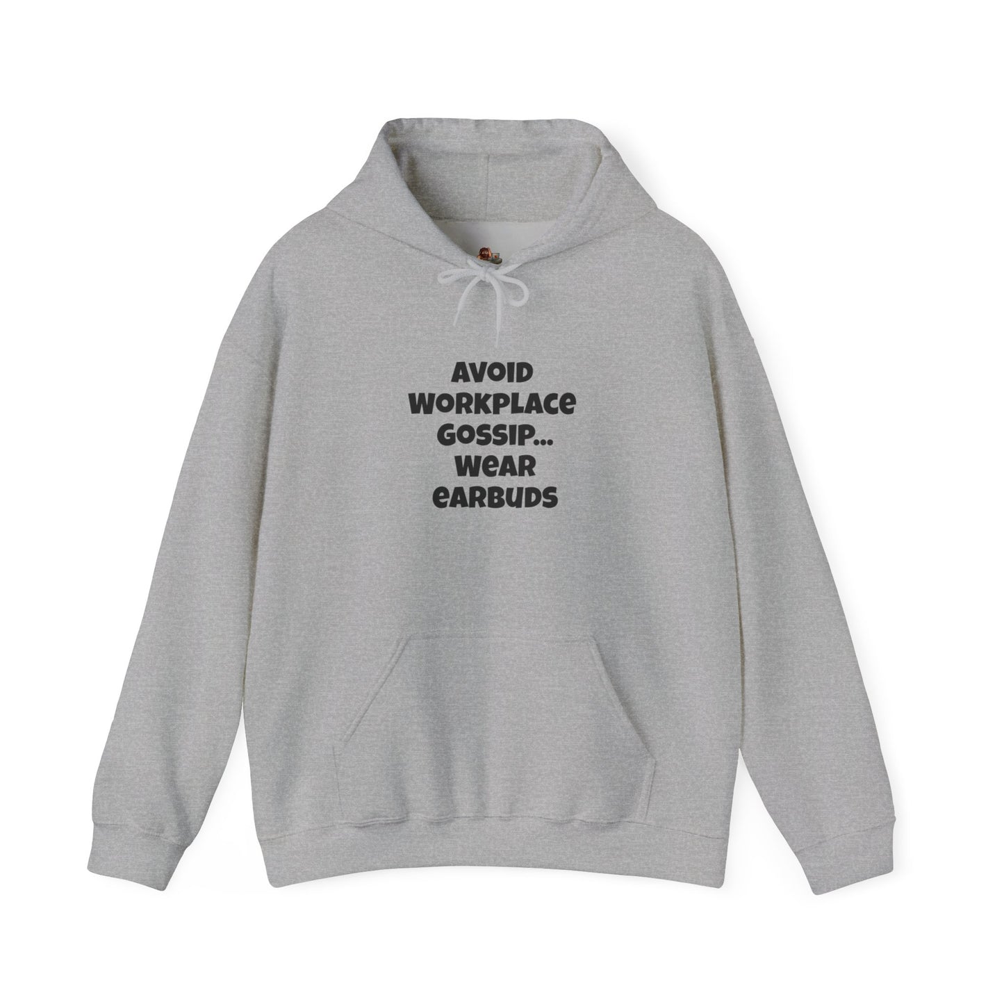 Workplace Wisdoms 'Gossip' Heavy Hooded Sweatshirt