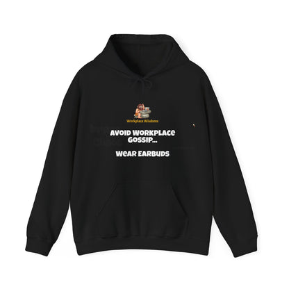 Workplace Wisdom 'Gossip' Heavy Hooded Sweatshirt