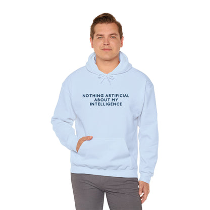 Workplace Wisdoms 'Artificial' Heavy Hooded Sweatshirt