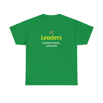 Workplace Wisdoms 'Leaders' Heavy Cotton Tee