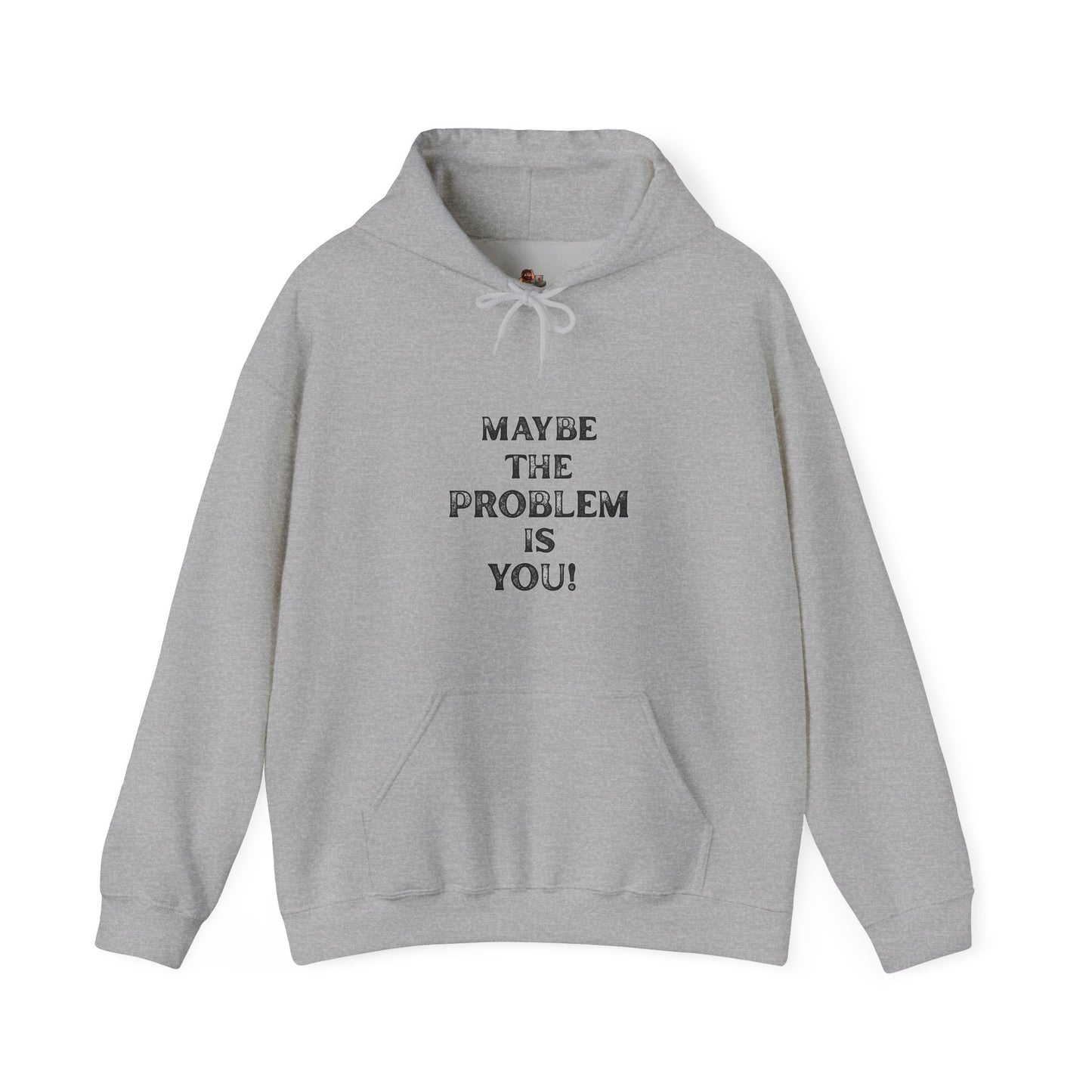 Workplace Wisdoms 'Problem' Heavy Hooded Sweatshirt