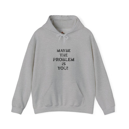 Workplace Wisdoms 'Problem' Heavy Hooded Sweatshirt