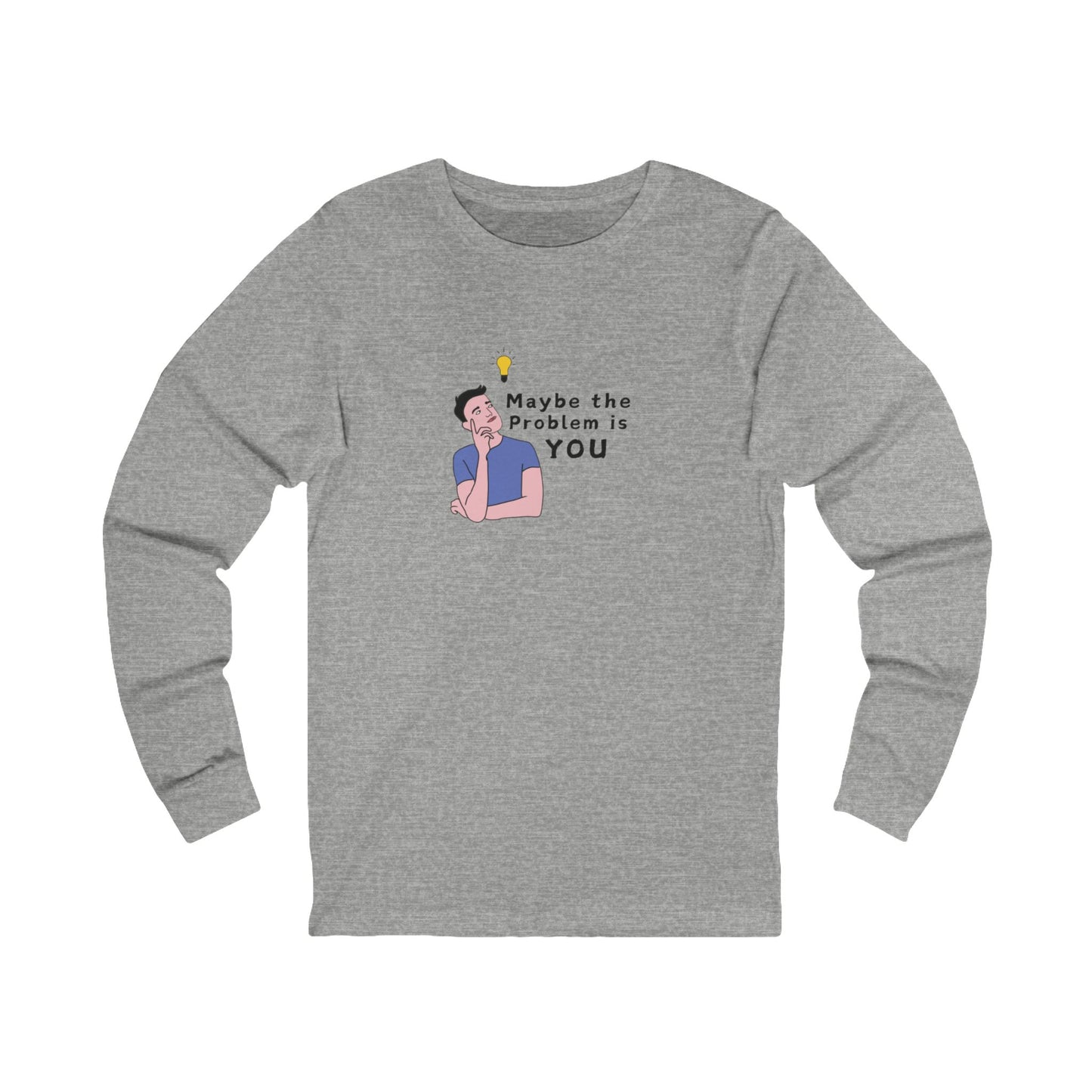 Workplace Wisdoms 'Problem' Long Sleeve Tee