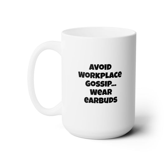 Workplace Wisdoms 'Gossip' Ceramic Mug 15oz