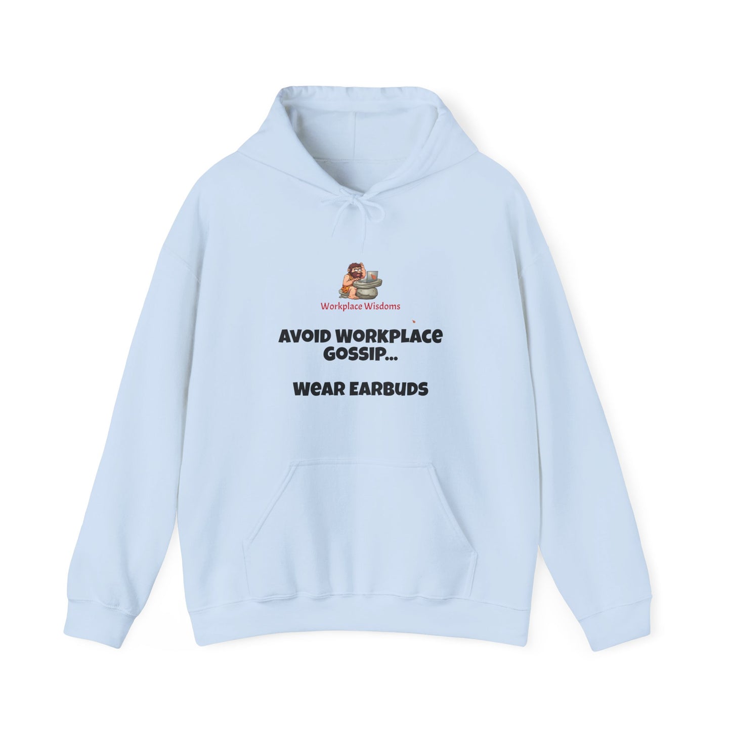 Workplace Wisdom 'Gossip' Heavy Hooded Sweatshirt