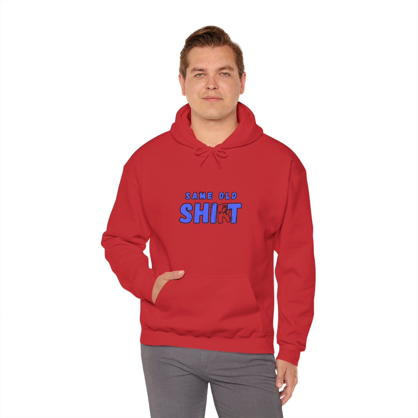 Workplace Wisdoms 'Same Old' Heavy Hooded Sweatshirt