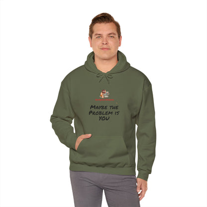 Workplace Wisdoms 'Problem' Heavy Hooded Sweatshirt