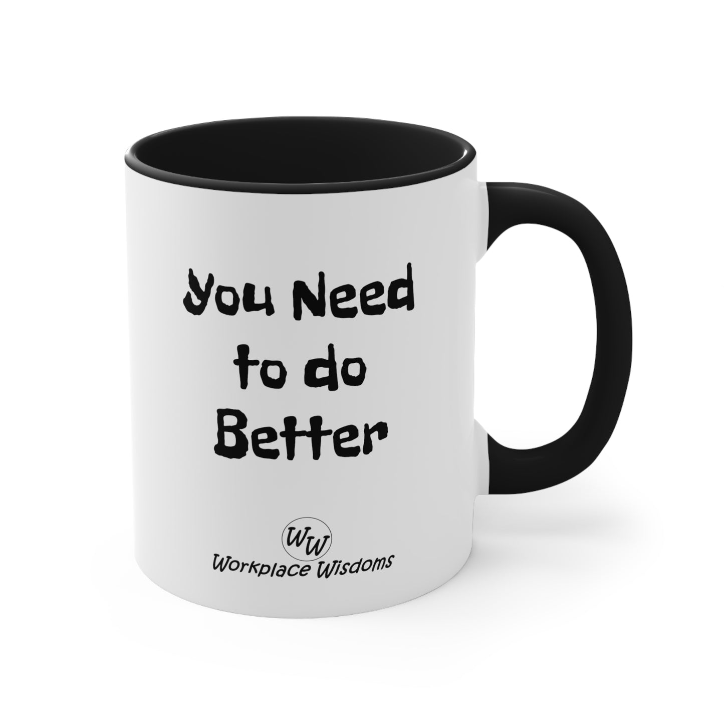 Do Better- Accent Coffee Mug, 11oz