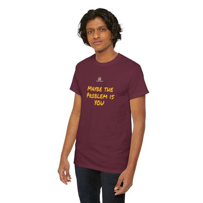 Workplace Wisdoms 'Problem' Heavy Cotton Tee