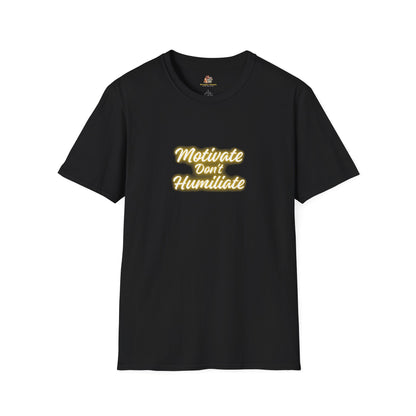 Workplace Wisdoms 'Motivate' Unisex Soft Cotton Tee