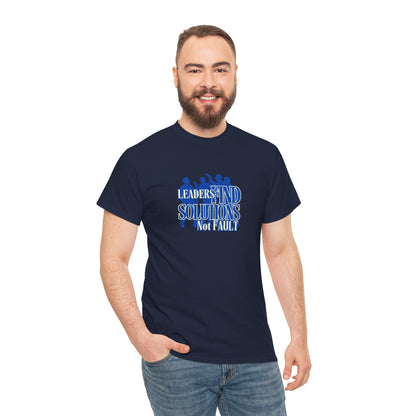 Workplace Wisdoms 'Leaders' Heavy Cotton Tee