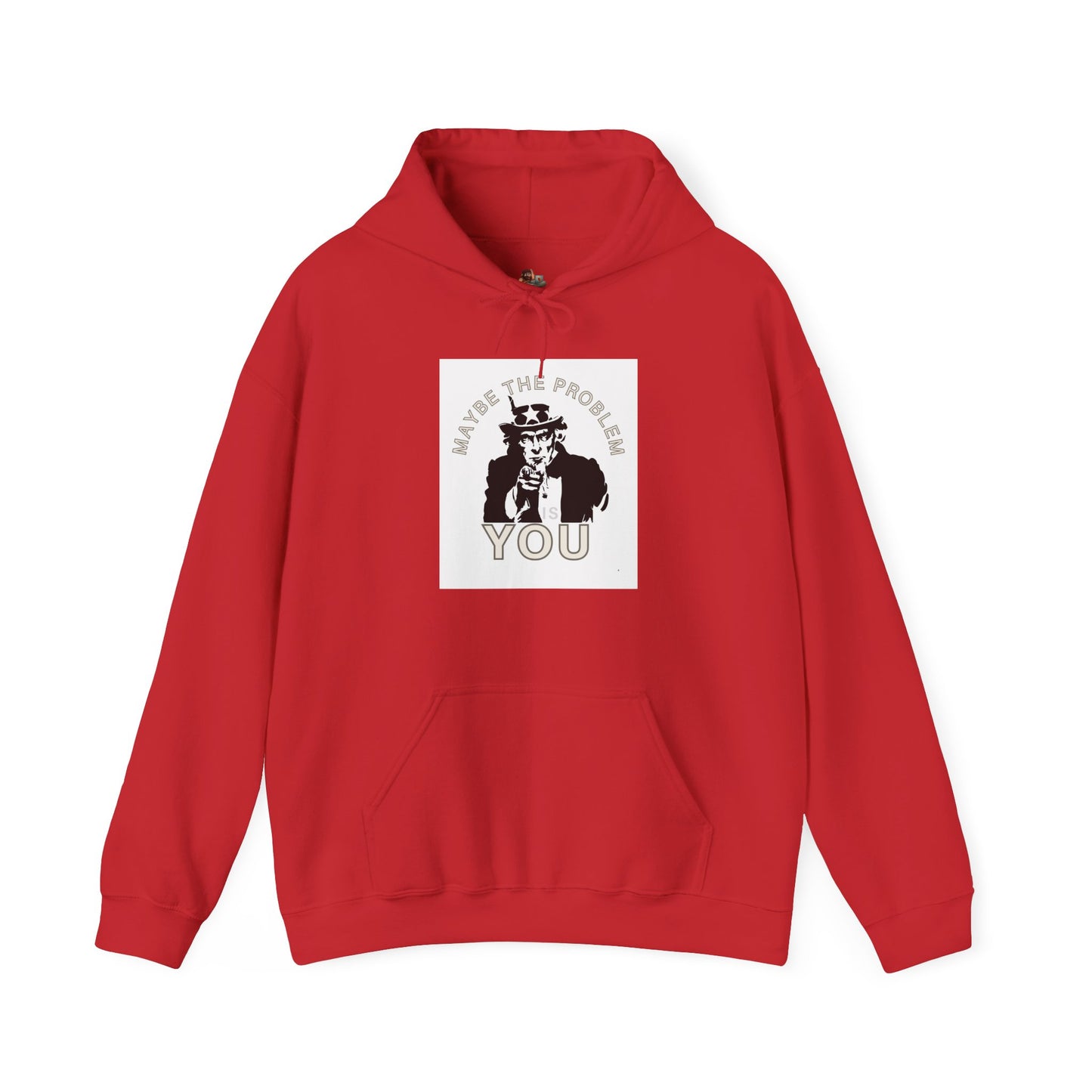 Workplace Wisdoms 'Problem' Heavy Hooded Sweatshirt
