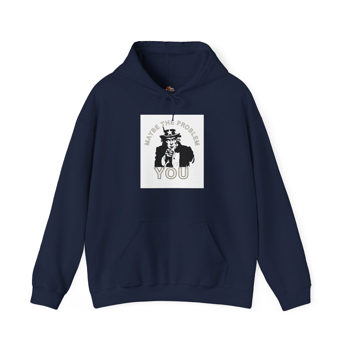 Workplace Wisdoms 'Problem' Heavy Hooded Sweatshirt