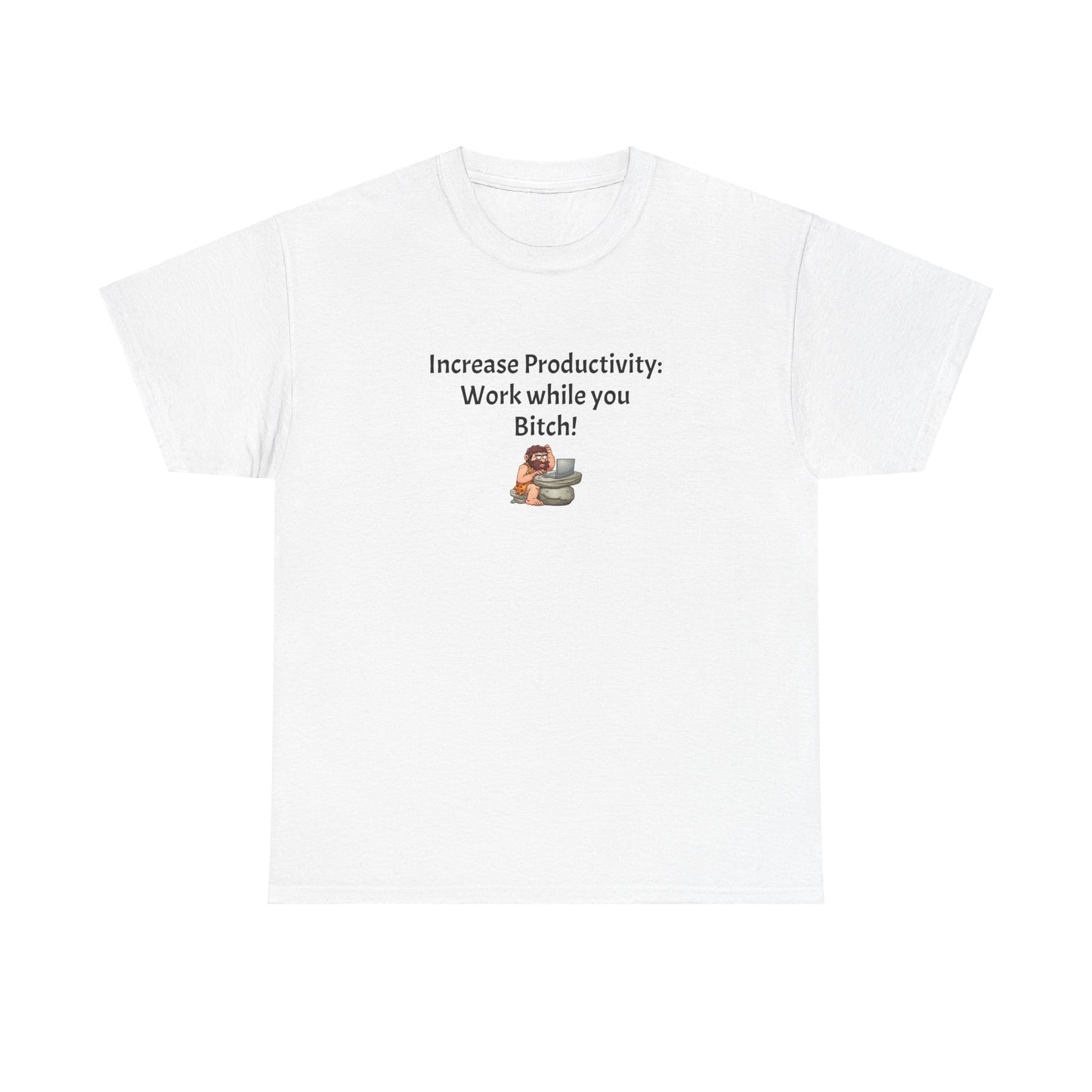 Workplace Wisdoms 'Increase Productivity' Heavy Cotton Tee