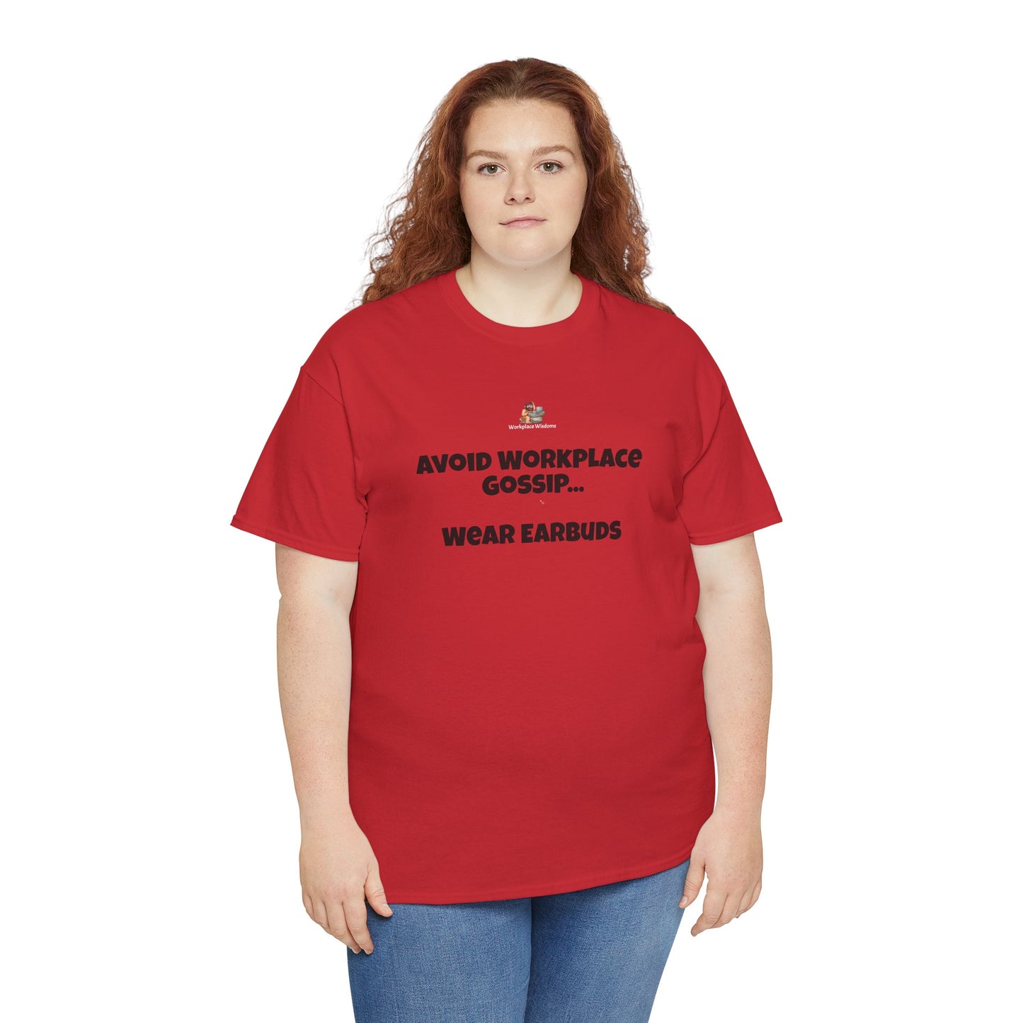 Workplace Wisdoms 'Gossip' Heavy Cotton Tee