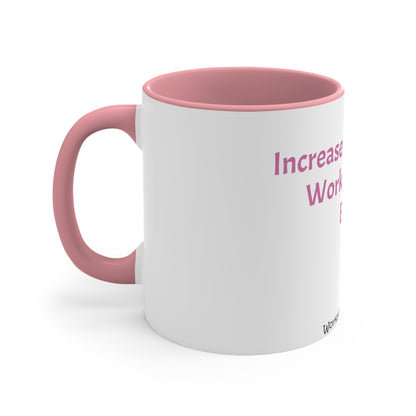 Increase Productivity - Accent Coffee Mug, 11oz