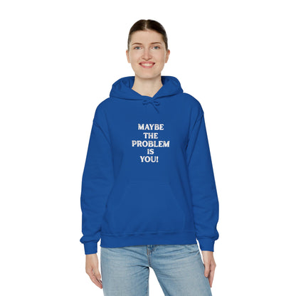 Workplace Wisdoms 'Problem' Heavy Hooded Sweatshirt