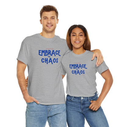 Workplace Wisdoms 'Embrace the Chaos' Heavy Cotton Tee