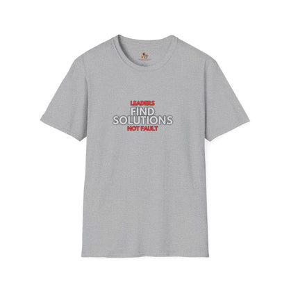 Workplace Wisdoms 'Leaders' Unisex Soft Cotton Tee