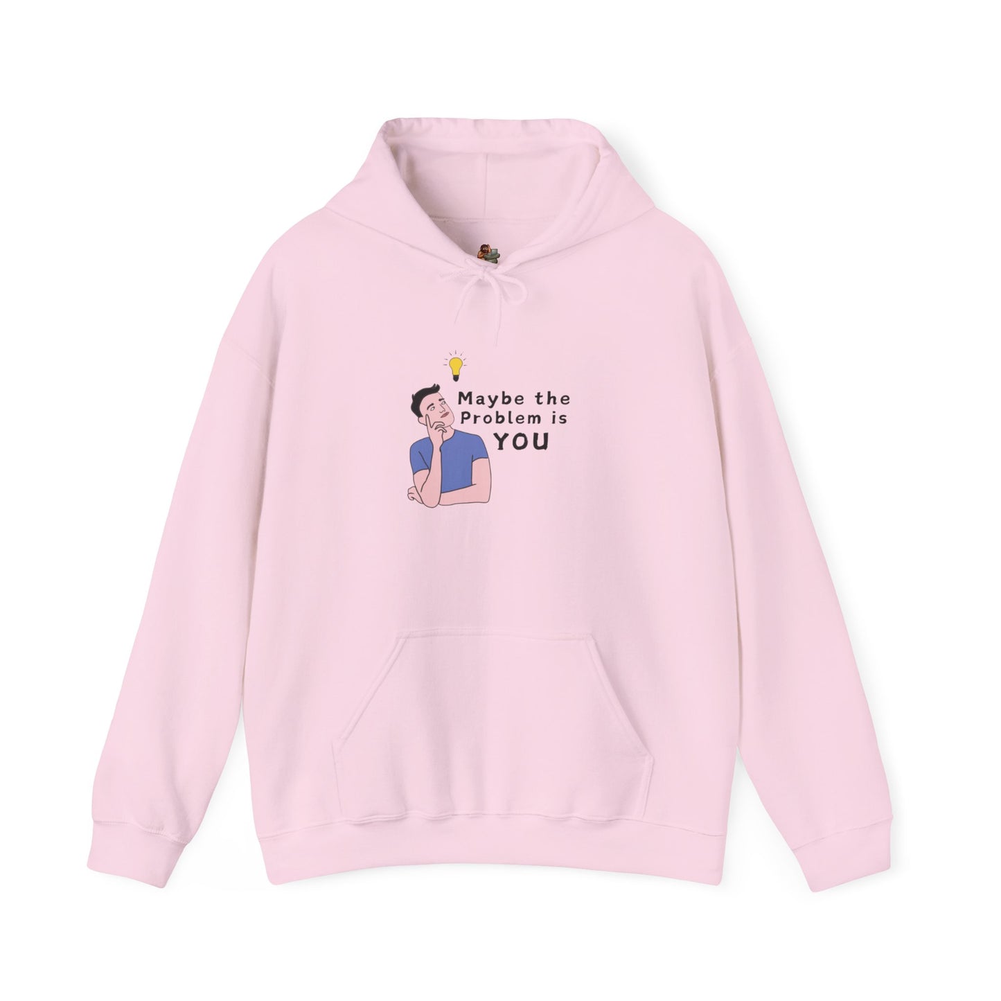 Workplace Wisdoms 'Problem' Heavy Hooded Sweatshirt