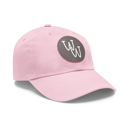 Workplace Wisdoms Logo Hat with Leather Patch (Round)