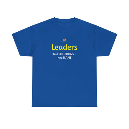 Workplace Wisdoms 'Leaders' Heavy Cotton Tee