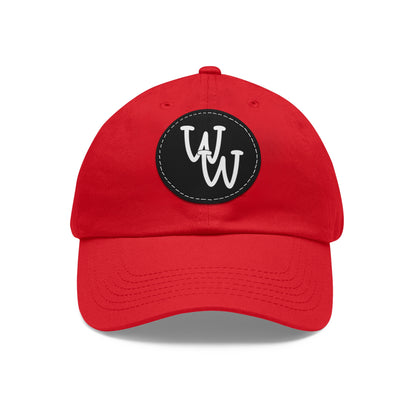 Workplace Wisdoms Logo Hat with Leather Patch (Round)