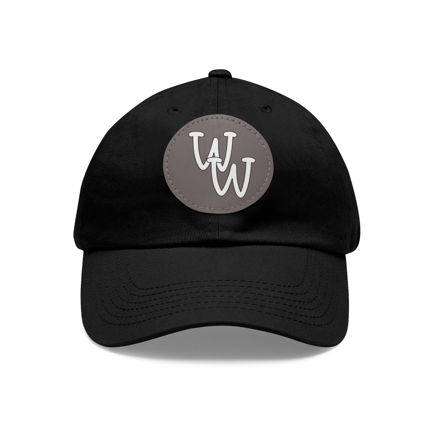 Workplace Wisdoms Logo Hat with Leather Patch (Round)