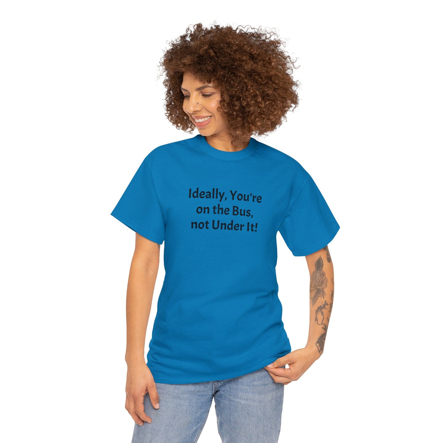 On the Bus - Unisex Heavy Cotton Tee