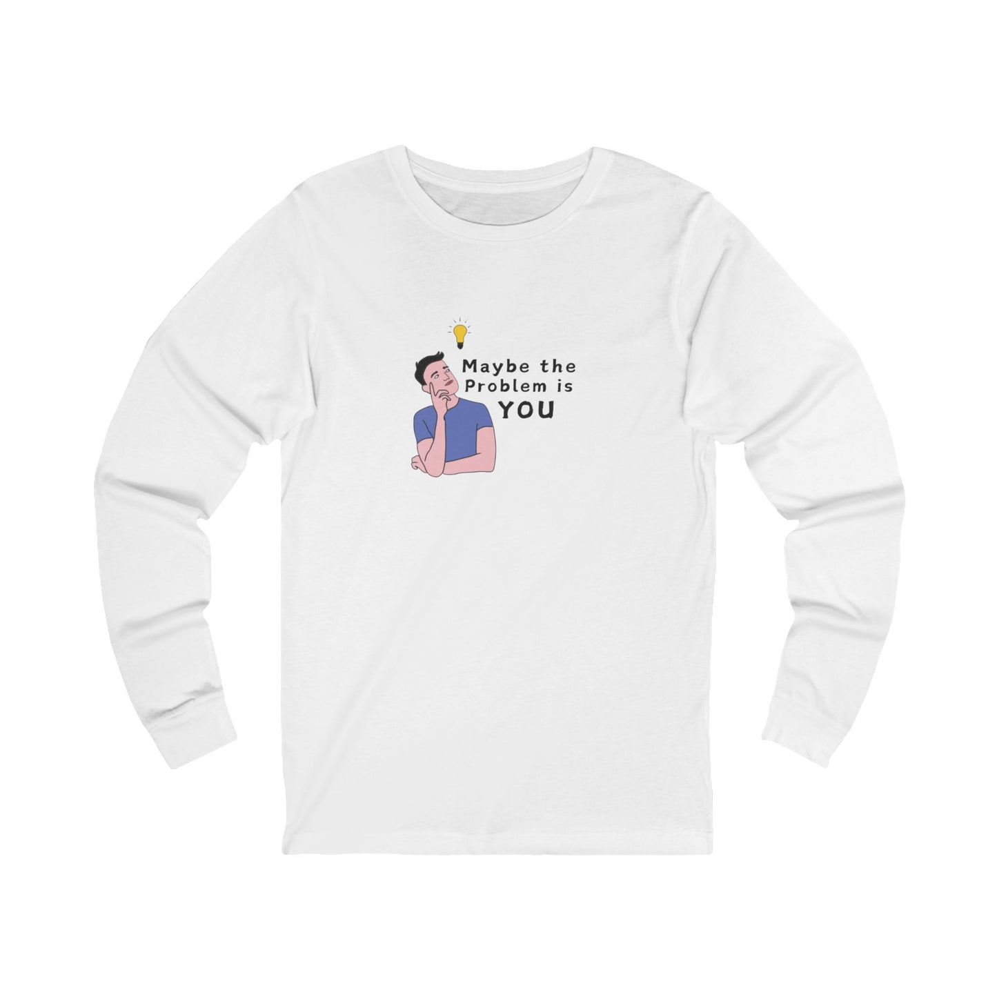 Workplace Wisdoms 'Problem' Long Sleeve Tee