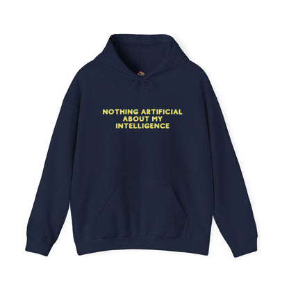 Workplace Wisdoms 'Artificial' Heavy Hooded Sweatshirt