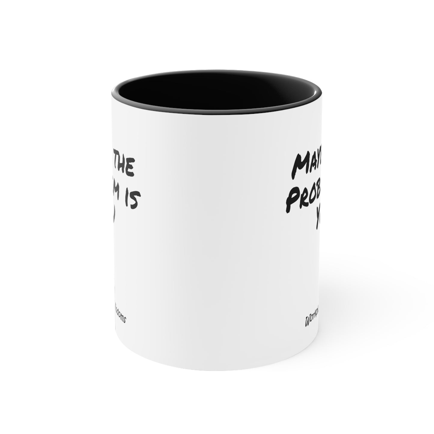 Problem- Accent Coffee Mug, 11oz