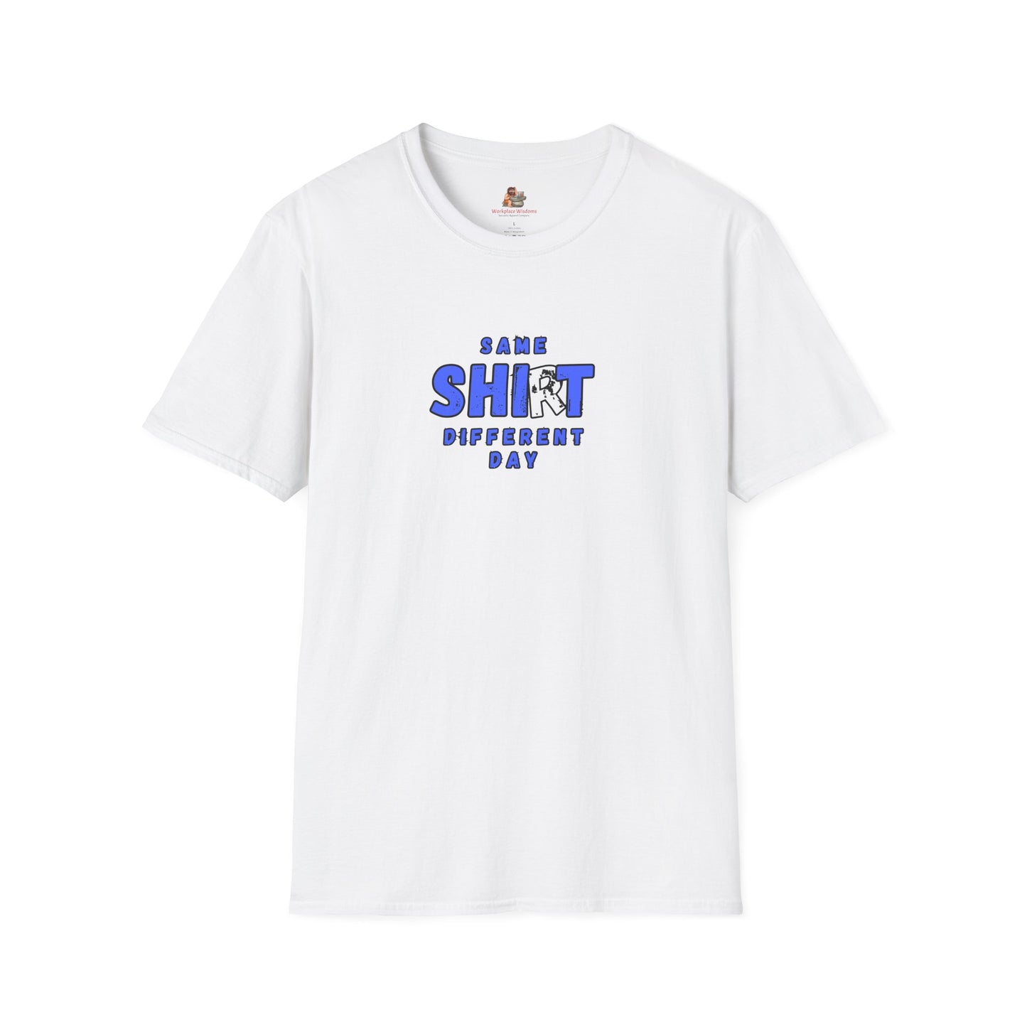 Workplace Wisdoms 'Different Day' Unisex Soft Cotton Tee