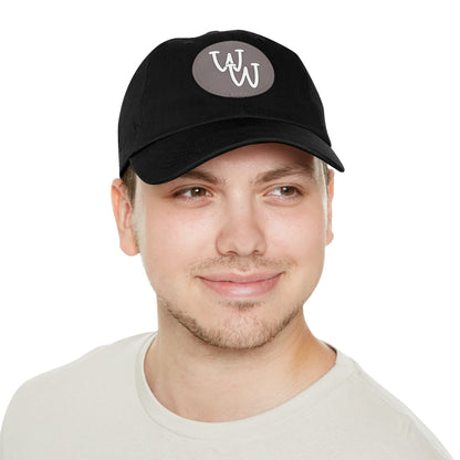 Workplace Wisdoms Logo Hat with Leather Patch (Round)