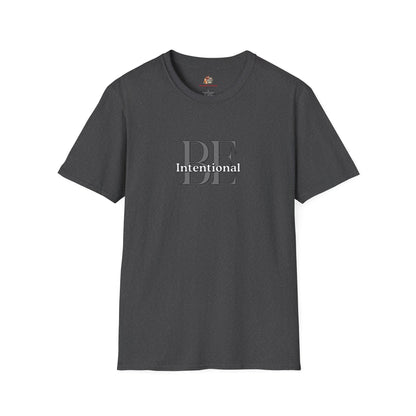 Workplace Wisdoms 'Be Intentional' Unisex Soft Cotton Tee