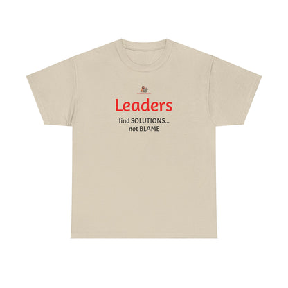 Workplace Wisdoms 'Leaders' Heavy Cotton Tee