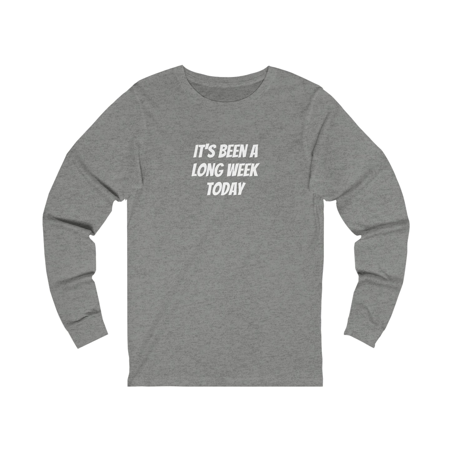 Long Week - Unisex Jersey Long Sleeve Tee