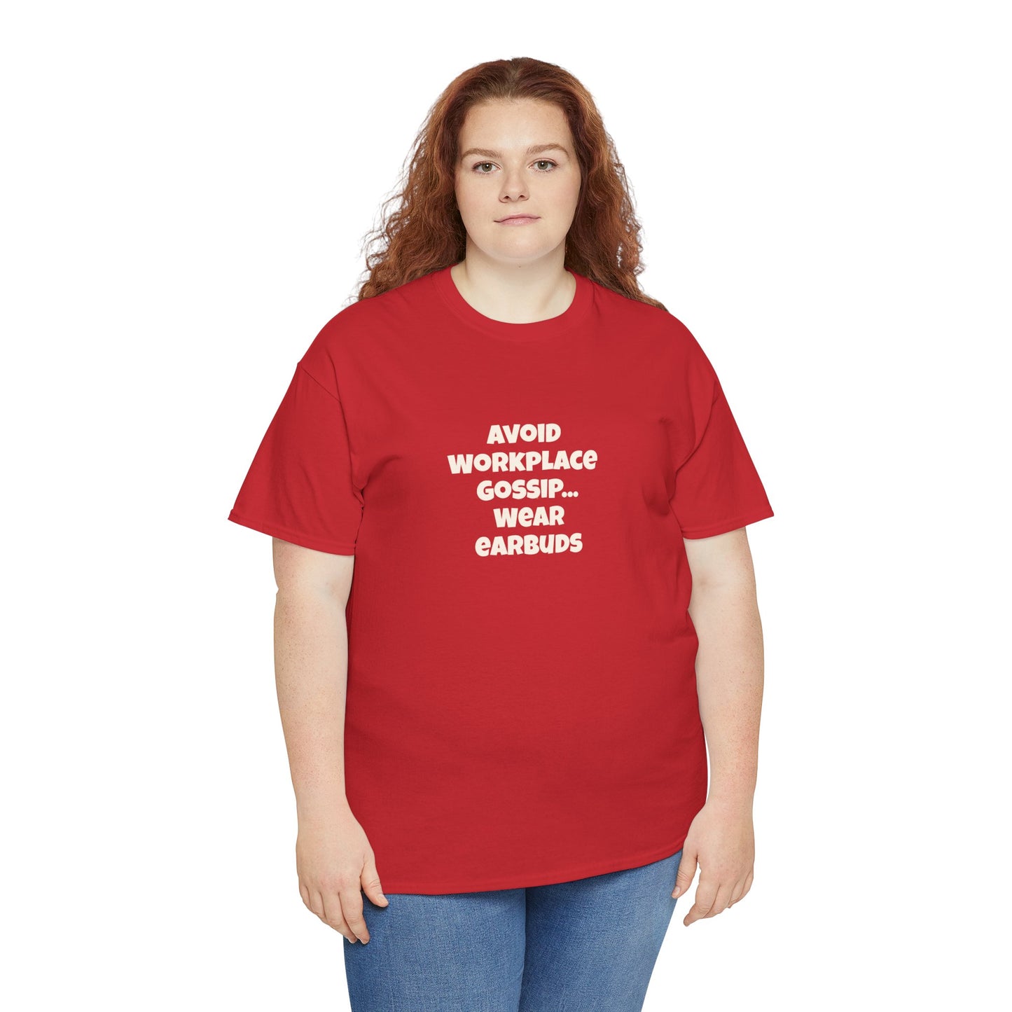 Workplace Wisdoms 'Gossip' Heavy Cotton Tee