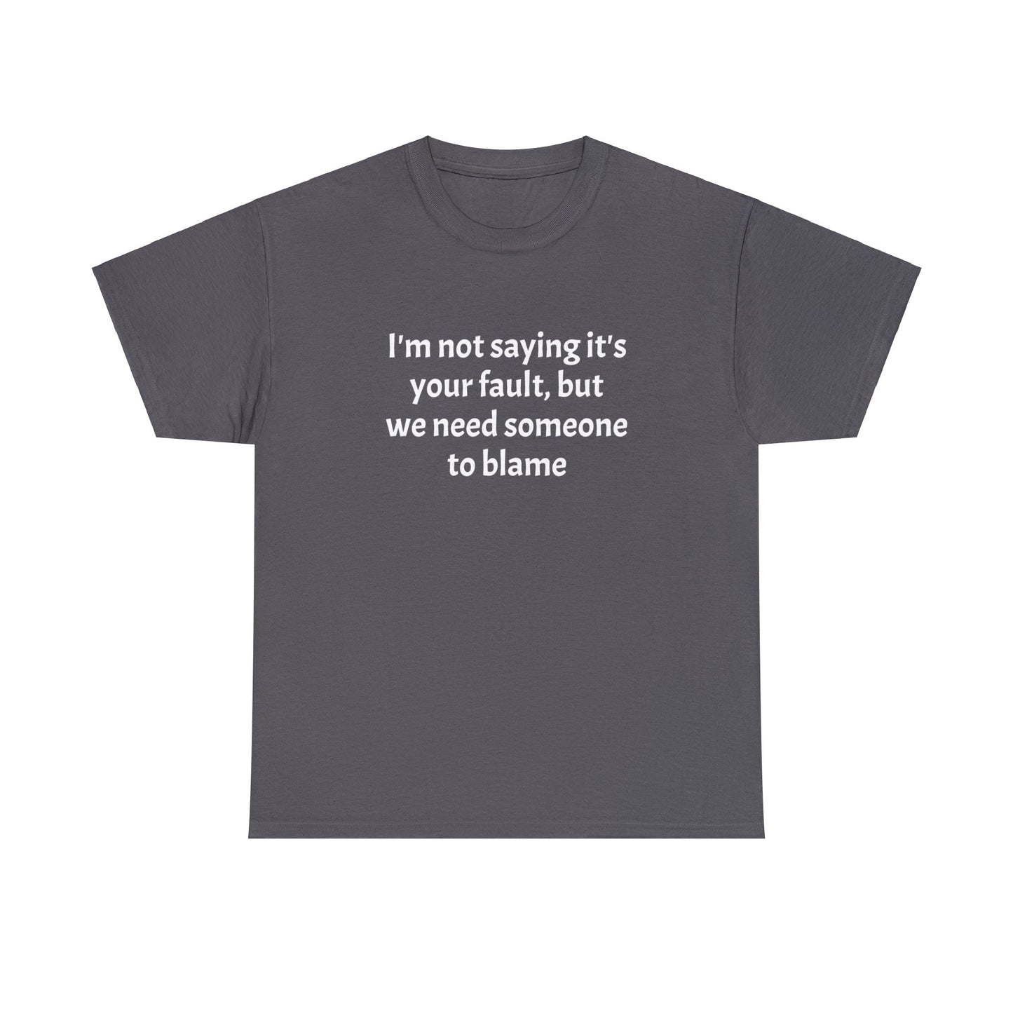 Blame - Unisex Heavy Cotton Tee