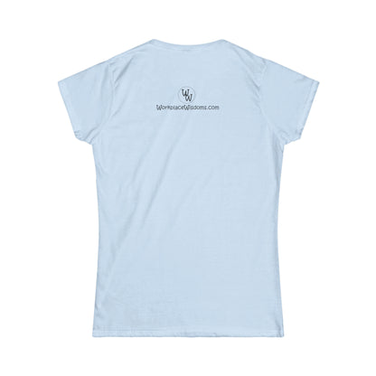 I'm smarter - Women's Softstyle Tee