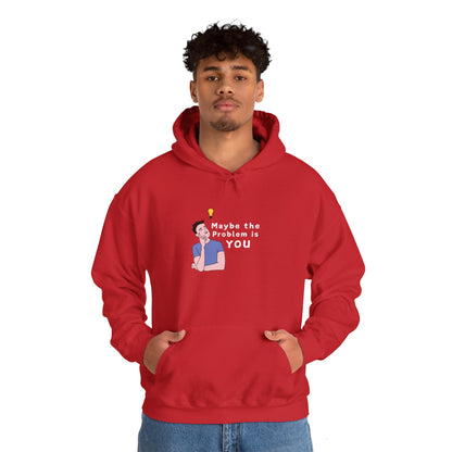 Workplace Wisdoms 'Problem' Heavy Hooded Sweatshirt