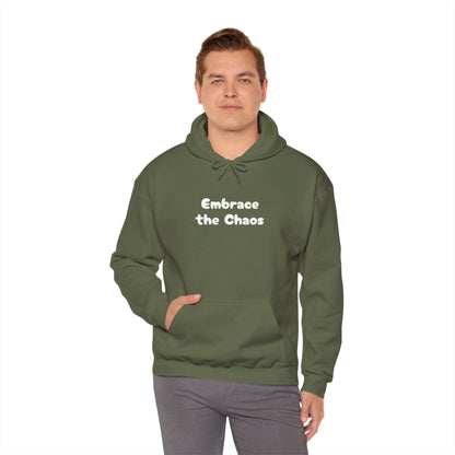 Embrace the Chaos - Unisex Heavy Blend™ Hooded Sweatshirt