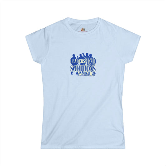 Workplace Wisdoms 'Leaders' Women's Softstyle Tee