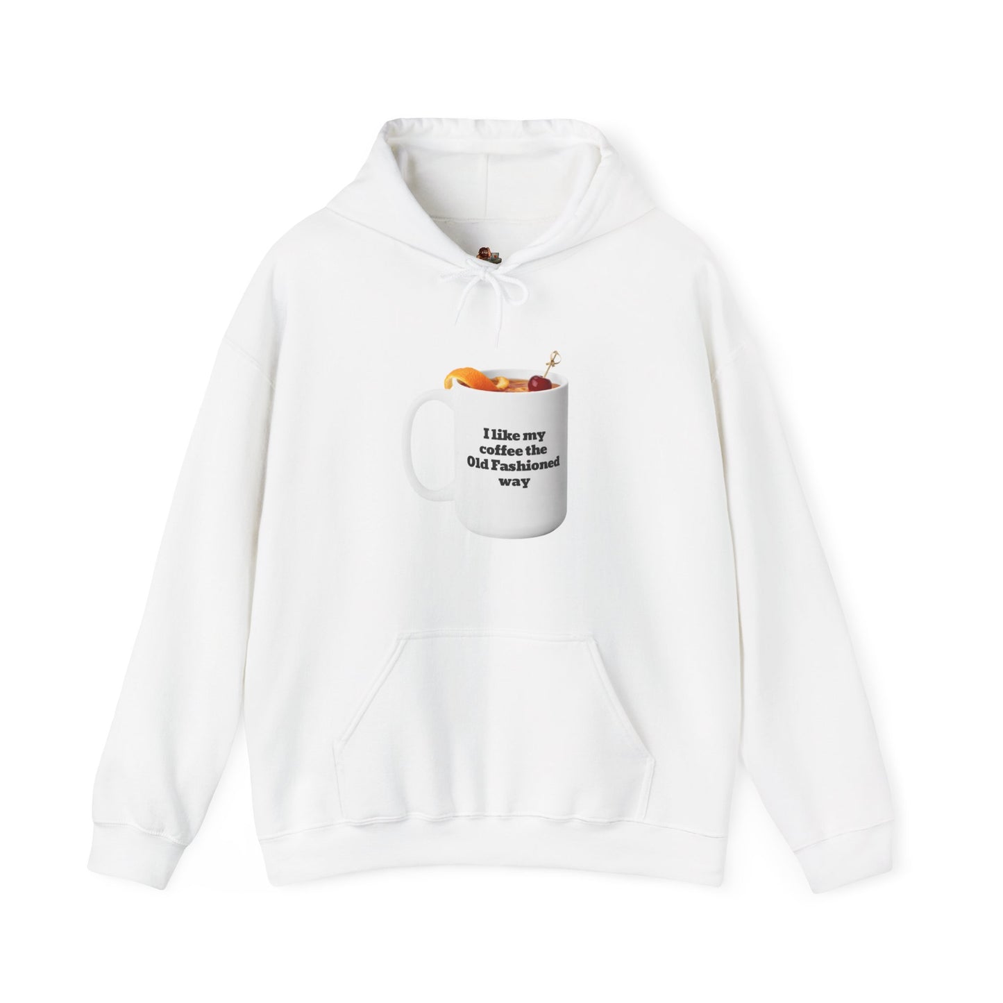 Workplace Wisdoms 'Old Fashioned' Heavy Hooded Sweatshirt